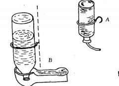 怎樣給家兔設置草架和飲水器？