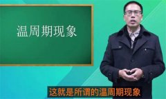 什么是溫周期現(xiàn)象？溫周期現(xiàn)象名詞解釋